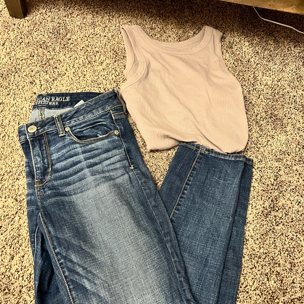 American Eagle Skinny Super Stretch Jeans